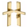 Heritage Brass Atlantis Long Bathroom set Polished Brass finish