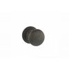 Old English Harrogate Solid Brass Mushroom Mortice Knob on Concealed Fix Rose - Urban Bronze