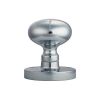 Mushroom Mortice Knob - Polished Chrome