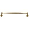 Heritage Brass Cabinet Pull Colonial Design 254mm CTC Satin Brass Finish