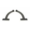 Pewter 7" Quadrant Stay (Pair)