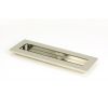 Polished Nickel 175mm Plain Rectangular Pull