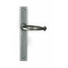 Pewter Cottage Slimline Lever Espag. Latch Set