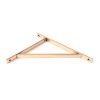 Polished Bronze Chalfont Shelf Bracket (314mm x 250mm)