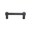 Black Iron Rustic Cabinet Pull Artisan Design 96mm CTC