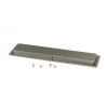 Pewter 250mm Plain Rectangular Pull