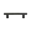 Rustic Dark Bronze Cabinet Pull Round T-Bar Design 96mm CTC