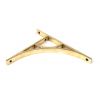 Aged Brass Tyne Shelf Bracket (260mm x 200mm)