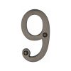 Heritage Brass Numeral 9 Face Fix 76mm (3") Matt Bronze finish