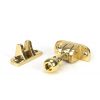 Polished Brass Mushroom Brighton Fastener (Radiused)