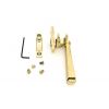 Polished Brass Night-Vent Locking Avon Fastener (Steel Window)