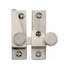 Heritage Brass Sash Fastener Lockable Satin Nickel Finish