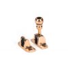 Polished Bronze Mushroom Brighton Fastener (Radiused)