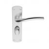 Serozzetta Cuatro Lever On Wc Backplate - Satin Chrome