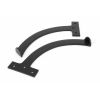 Black 8.5" Quadrant Stay (Pair)