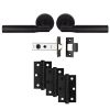 Belas Latch Pack - Ultimate Door Pack - Matt Black