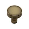 Heritage Brass Cabinet Knob Venetian Design 32mm Antique Brass finish