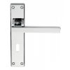 Serozzetta Stratus Lever On Lock Backplate - Polished Chrome