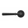 Black Hammered Newbury Lever on Rose Set (Art Deco Rose) - Unsprung