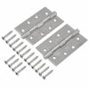 Eclipse 14341 - 102x67x2mm SSS Ball Bearing Hinge Grade 7 - (Pair) - Satin Stainless Steel