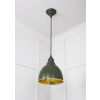 Smooth Brass Brindley Pendant in Heath