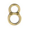 Heritage Brass Numeral 8 Face Fix 51mm (2") Antique Brass finish