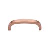 Heritage Brass Cabinet Pull D Shaped 89mm CTC Satin Rose Gold Finish