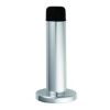 Skirting Mounted Door Stop - Polished Anodised Aluminium