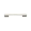 Heritage Brass Cabinet Pull Bridge Design 96mm CTC Polished Nickel Finish