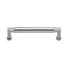 Heritage Brass Cabinet Pull Bauhaus Design 152mm CTC Polished Chrome Finish