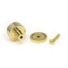 Polished Brass Judd Cabinet Knob - 25mm (Plain)