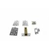 Atlantic Latch Pack [CE] 3" (Latch x1) + 3"x2" (Hinge x3) - Satin Chrome