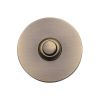 Heritage Brass Round Bell Push Antique Brass finish