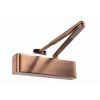 Rutland TS.9205 Door Closer, DABC c/w Semi-Radius Cover, Flatbar Armset, Antique Copper