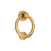 Ring Door Knocker 110mm Satin Brass