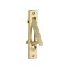 Pocket Door Edge Pull Satin Brass finish