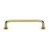 Heritage Brass Cabinet Pull Wire Design with 16mm Rose 160mm CTC Polished Brass Finish