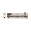 Heritage Brass Door Bolt Necked 6" x 1.5" Satin Nickel finish