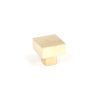 Aged Brass Albers Cabinet Knob - 25mm