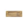 Heritage Brass Letterplate 8" x 3" Antique Brass finish