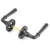 Aged Bronze Newbury Lever on Rose Set - Unsprung