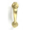 Satin Brass Doctors Door Knocker