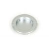 Satin Chrome 75mm Art Deco Round Pull