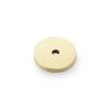 Alexander & Wilks - Circular Backplate - Satin Brass - Diameter 25mm