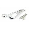 Polished Chrome Loop Door Knocker