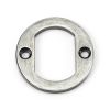 Pewter Round Escutcheon (Plain Rose)