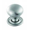 Hollow Victorian Knob 38mm - Satin Chrome