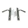 Pewter Newbury Slimline Lever Espag. Lock Set