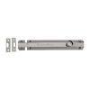 Heritage Brass Door Bolt Flat 8" Polished Nickel finish