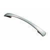 Waisted Flat Bow Handle 128mm - Satin Nickel